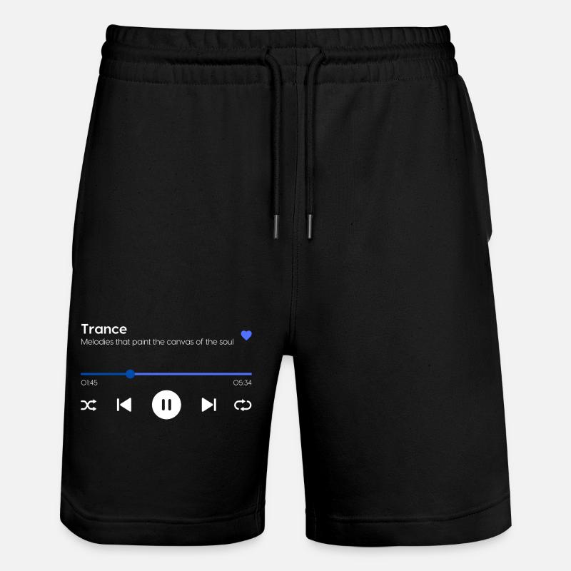 Transe - Short de jogging bio TRAINER Stanley/Stella unisexe - noir