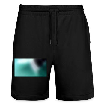 Coeur noir 158 - Short de jogging bio TRAINER Stanley/Stella unisexe - noir - Devant - Nik (191cm) & Marisol (170cm)
