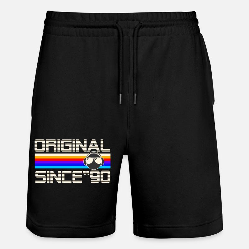 Since 90 - Short de jogging bio TRAINER Stanley/Stella unisexe - noir