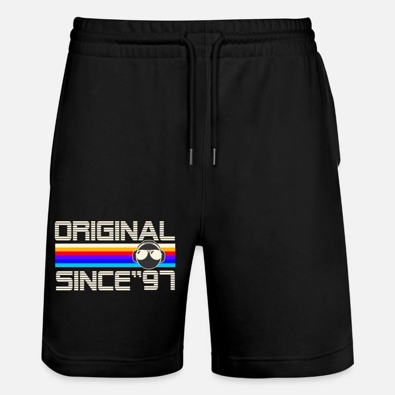 Since 97 - Short de jogging bio TRAINER Stanley/Stella unisexe - noir