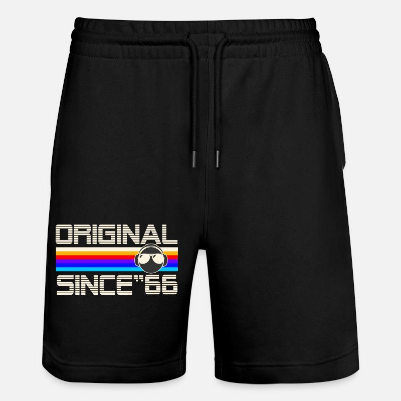 Since 66 - Short de jogging bio TRAINER Stanley/Stella unisexe - noir