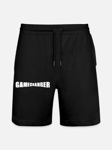 GAMECHANGER - Stanley/Stella Trainer Unisex Organic Jogging Shorts - black
