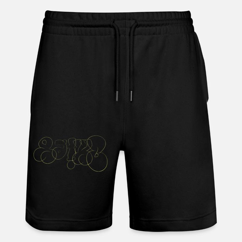 Graffiti T-Shirt - Short de jogging bio TRAINER Stanley/Stella unisexe - noir