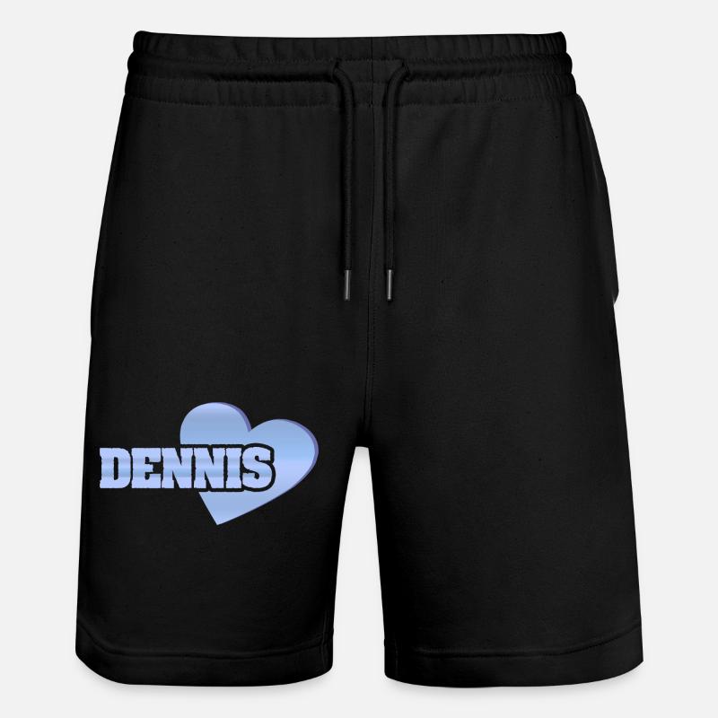 Dennis comme l’or - Short de jogging bio TRAINER Stanley/Stella unisexe - noir