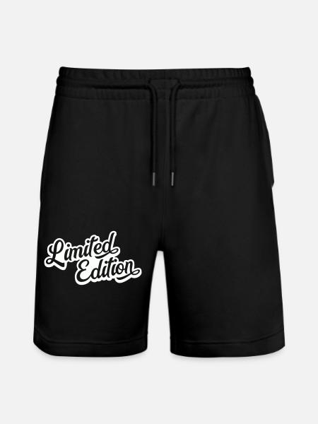 Limited Edition - Stanley/Stella Trainer Unisex Organic Jogging Shorts - black