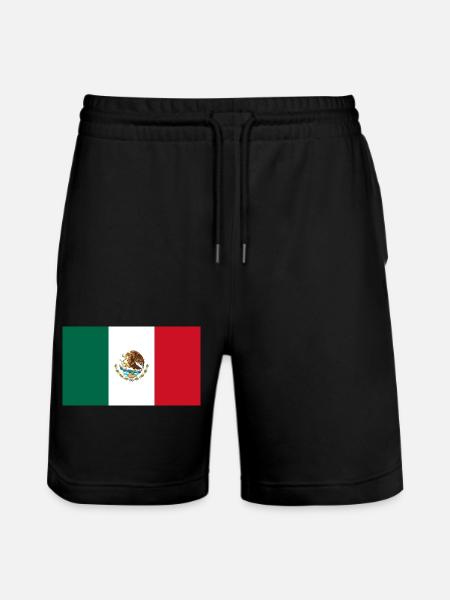 Mexiko - Stanley/Stella Unisex Bio Joggingshorts Trainer - Schwarz