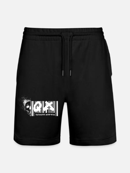 QuadriX (QX) - Short de jogging bio TRAINER Stanley/Stella unisexe - noir