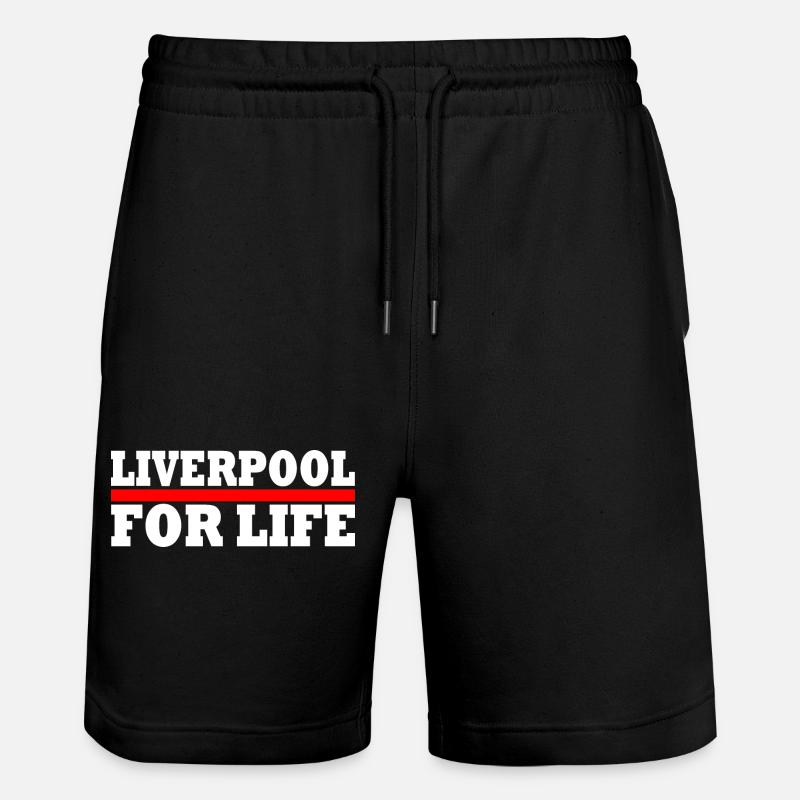 LIVERPOOL - Stanley/Stella Unisex Bio Joggingshorts Trainer  - Schwarz