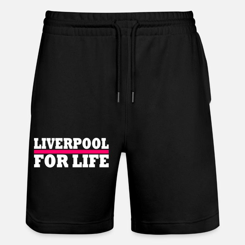 Liverpool - Short de jogging bio TRAINER Stanley/Stella unisexe - noir