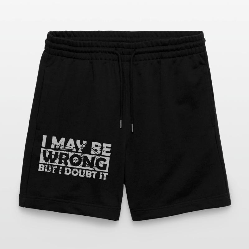 I may be wrong Stanley/Stella Trainer Unisex Organic Jogging Shorts