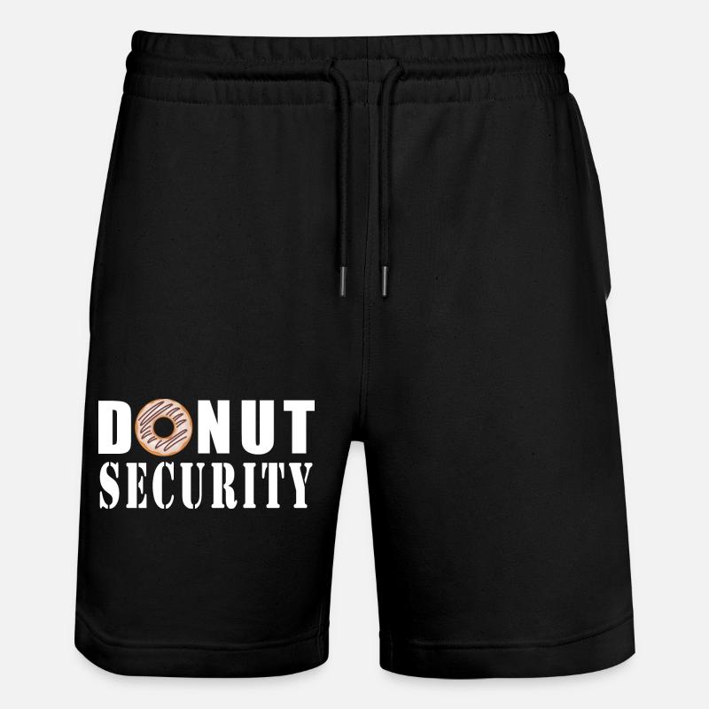Sécurité des beignets - Short de jogging bio TRAINER Stanley/Stella unisexe - noir