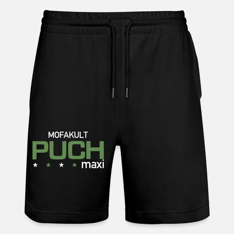Puch Maxi - Stanley/Stella Unisex Bio Joggingshorts Trainer  - Schwarz
