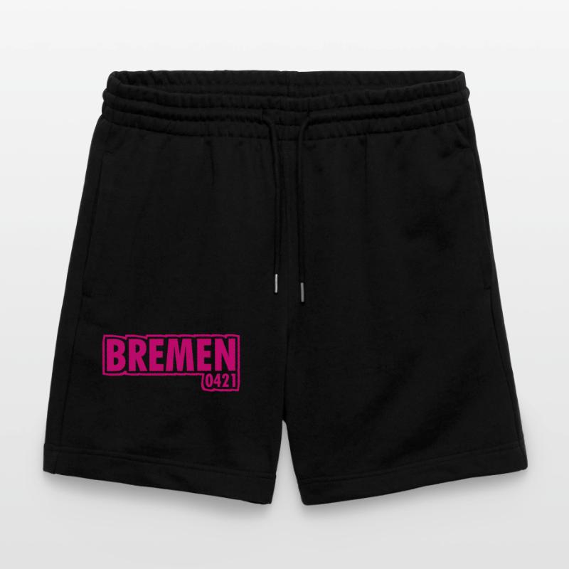 Bremen - 0421 - Area Code Stanley/Stella Trainer Unisex Organic Jogging Shorts