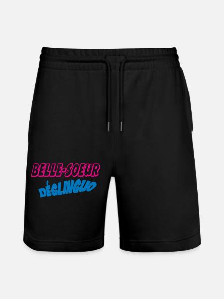 Schwägerin - Stanley/Stella Unisex Bio Joggingshorts Trainer - Schwarz
