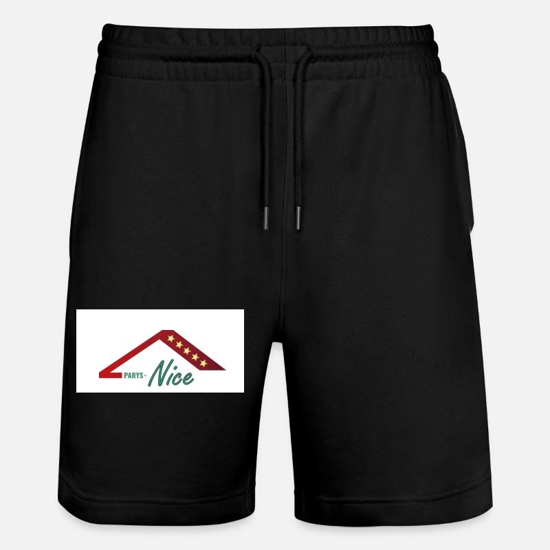 Parys Nice * - Stanley/Stella Unisex Bio Joggingshorts Trainer  - Schwarz