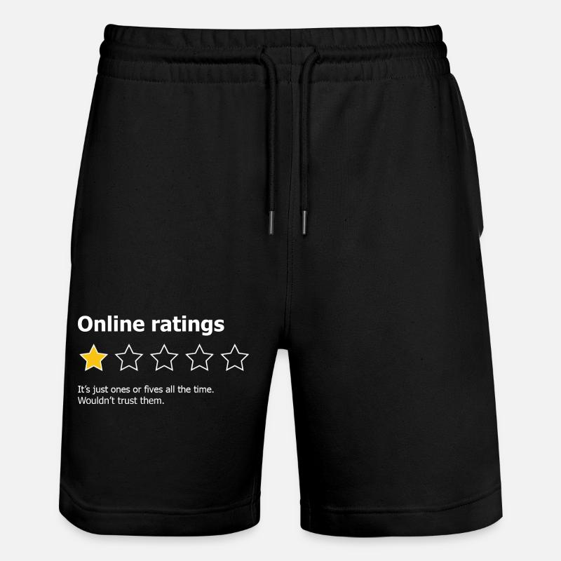 Évaluations en ligne - Short de jogging bio TRAINER Stanley/Stella unisexe - noir