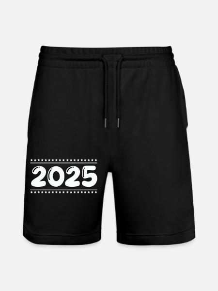 2025 - Stanley/Stella Trainer Unisex Organic Jogging Shorts - black