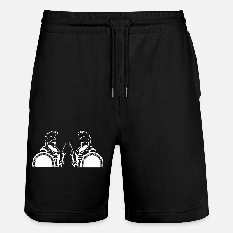 Guerriers de Sparte - Short de jogging bio TRAINER Stanley/Stella unisexe - noir