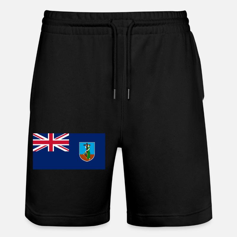Montserrat - Stanley/Stella Unisex Bio Joggingshorts Trainer  - Schwarz