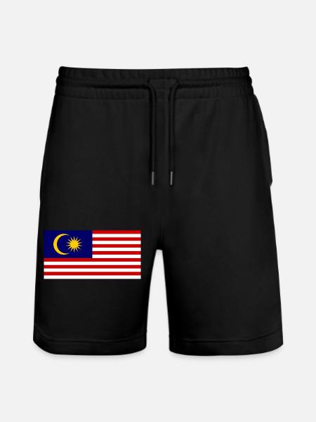 Malaysia - Stanley/Stella Trainer Unisex Organic Jogging Shorts - black
