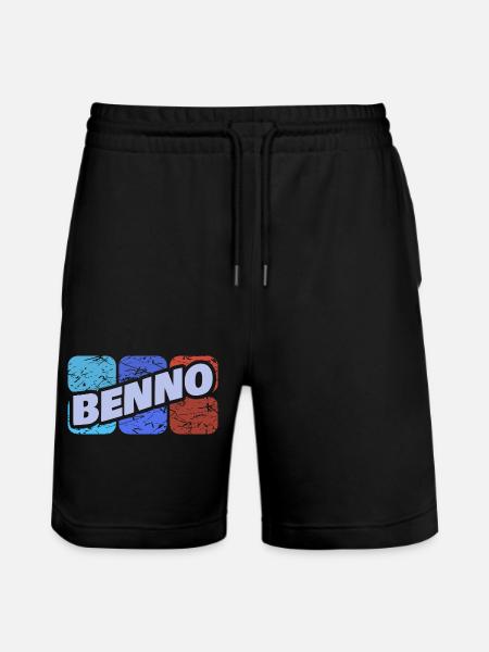 Benno Benno - Stanley/Stella Trainer Unisex Organic Jogging Shorts - black