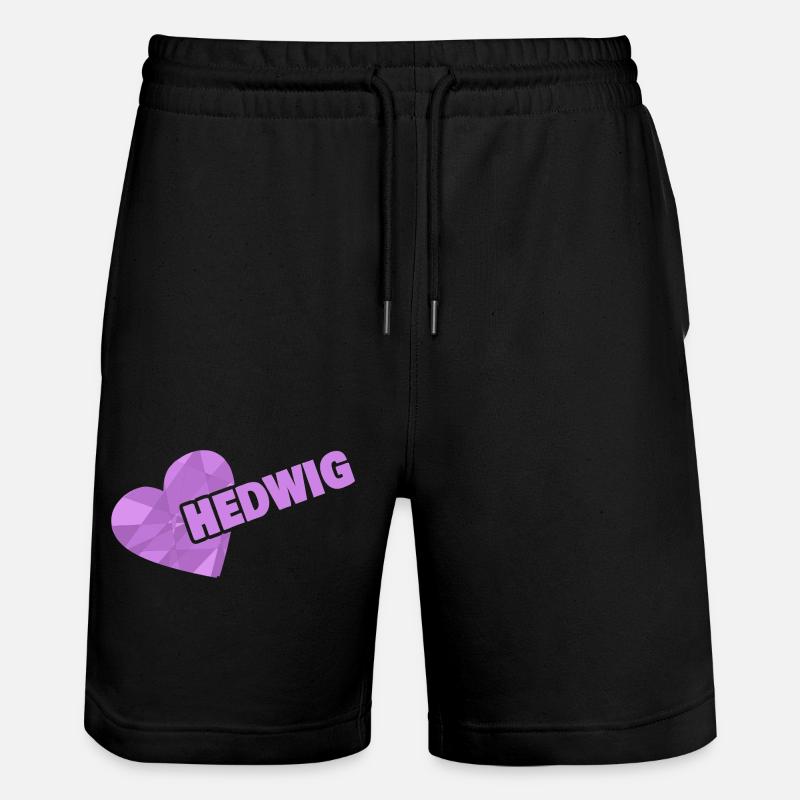Hedwig - Stanley/Stella Trainer Unisex Organic Jogging Shorts - black