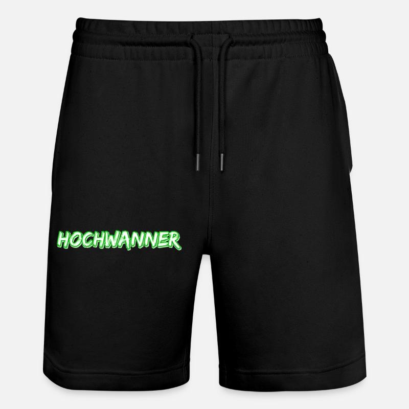 Trekking Hochwanner - Short de jogging bio TRAINER Stanley/Stella unisexe - noir