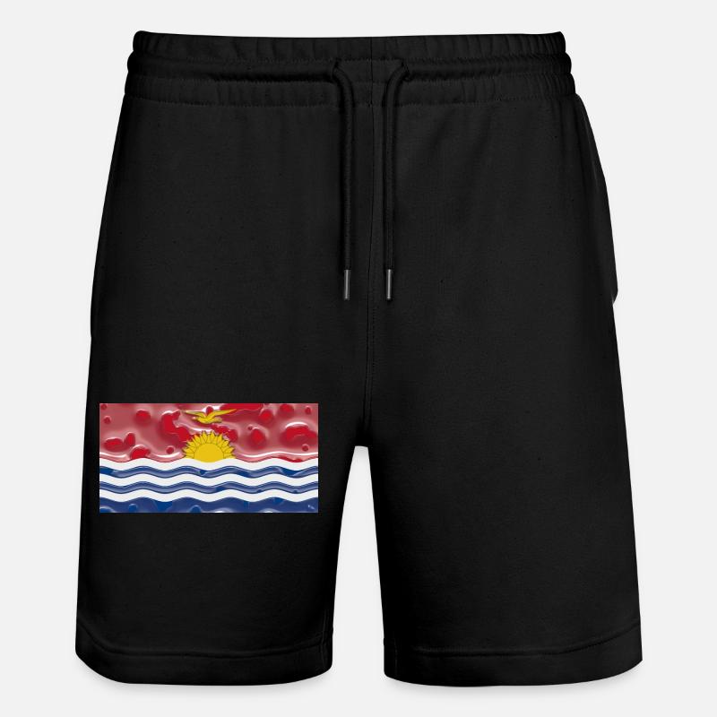 Kiribati Kiribati - Short de jogging bio TRAINER Stanley/Stella unisexe - noir