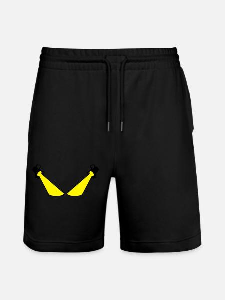 Projecteurs Spotlight - Short de jogging bio TRAINER Stanley/Stella unisexe - noir