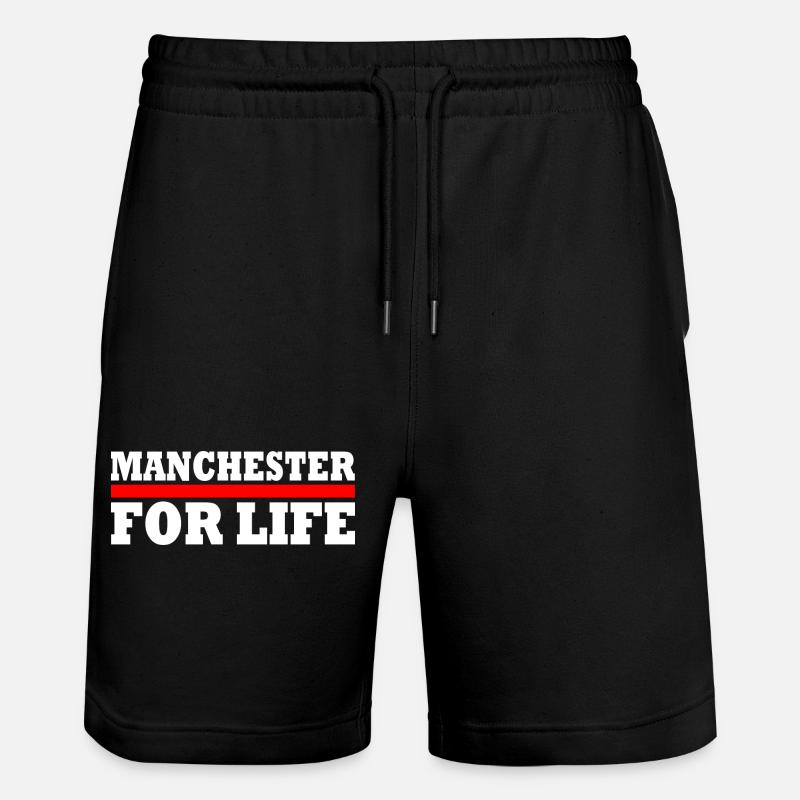 MANCHESTER - Short de jogging bio TRAINER Stanley/Stella unisexe - noir