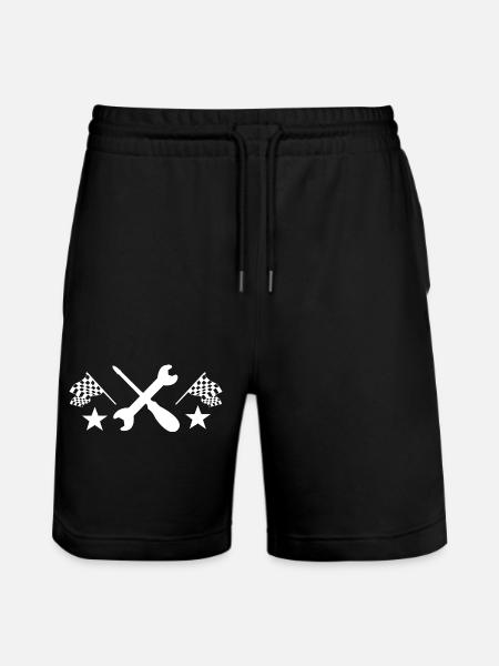 Auto - Stanley/Stella Unisex Bio Joggingshorts Trainer - Schwarz