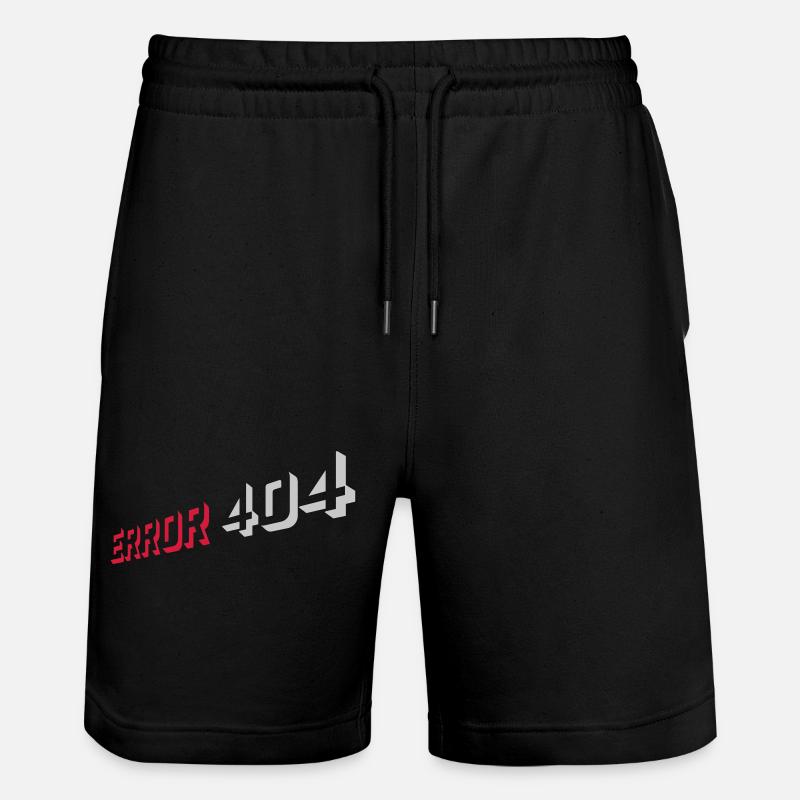 Erreur 404 Nerd Computer - Short de jogging bio TRAINER Stanley/Stella unisexe - noir