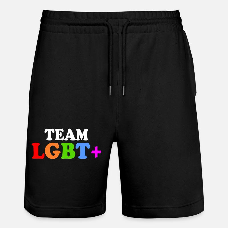 Lgbt - Short de jogging bio TRAINER Stanley/Stella unisexe - noir