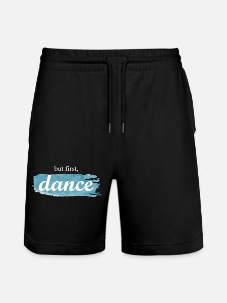 Dancing Dance Music - Stanley/Stella Trainer Unisex Organic Jogging Shorts - black