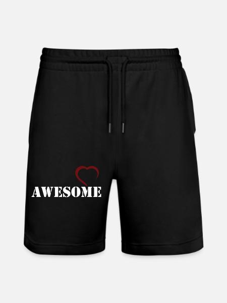 Dancing Dance Music - Stanley/Stella Trainer Unisex Organic Jogging Shorts - black