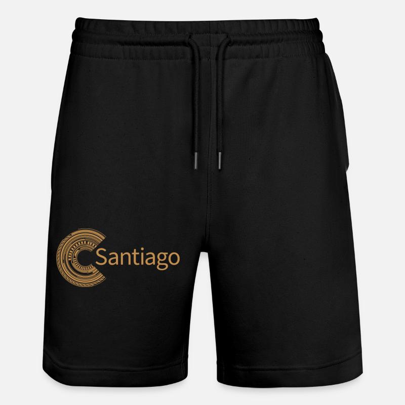 Pour Santiago - Short de jogging bio TRAINER Stanley/Stella unisexe - noir