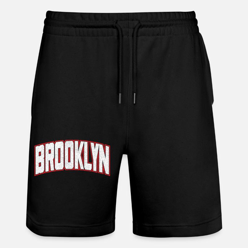 Brooklyn - Short de jogging bio TRAINER Stanley/Stella unisexe - noir