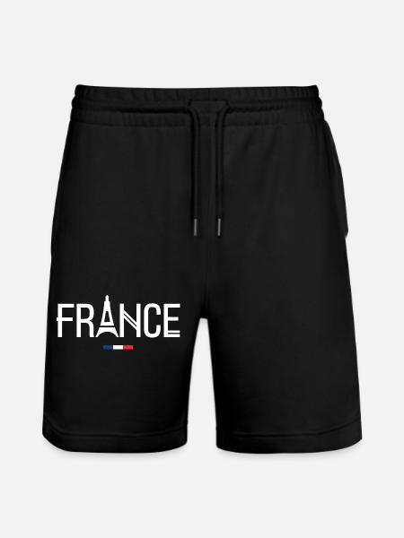 France - Short de jogging bio TRAINER Stanley/Stella unisexe - noir