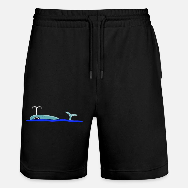 Wal - Stanley/Stella Unisex Bio Joggingshorts Trainer  - Schwarz