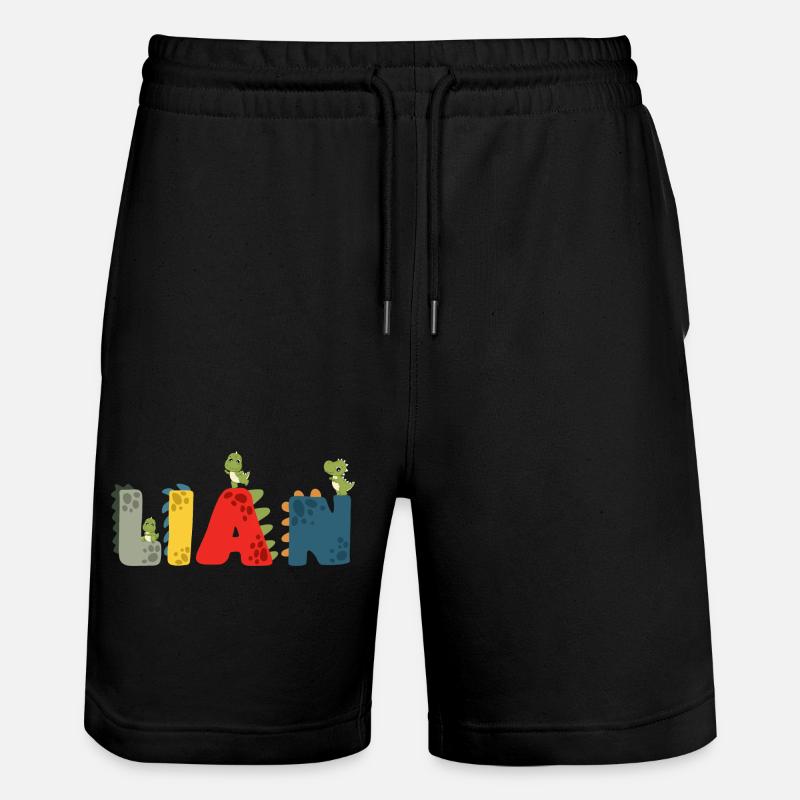 Lian Dino2 - Short de jogging bio TRAINER Stanley/Stella unisexe - noir