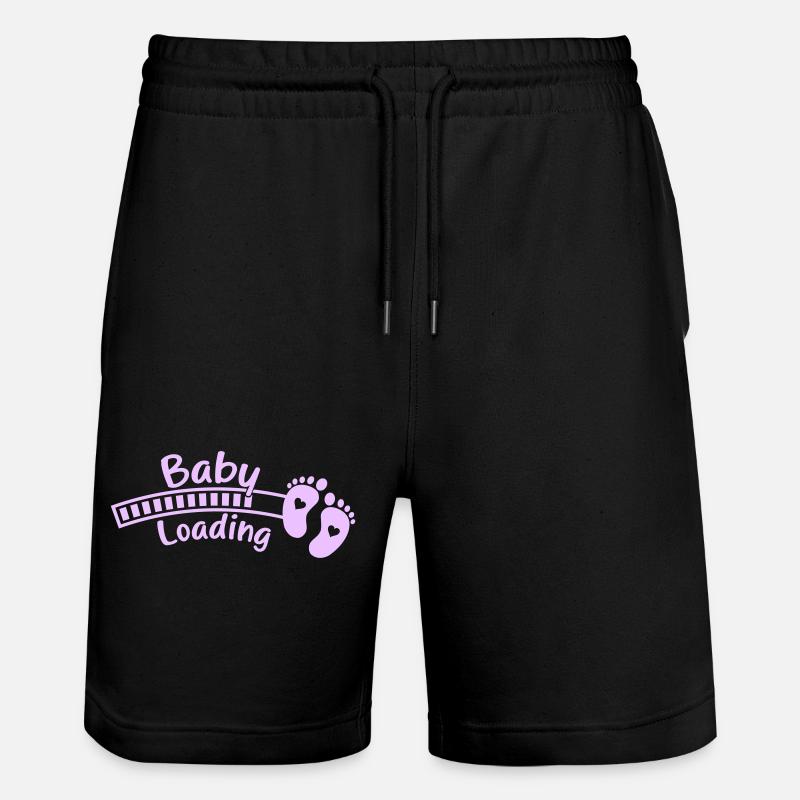 Bébé Bébé Pieds De Chargement - Short de jogging bio TRAINER Stanley/Stella unisexe - noir