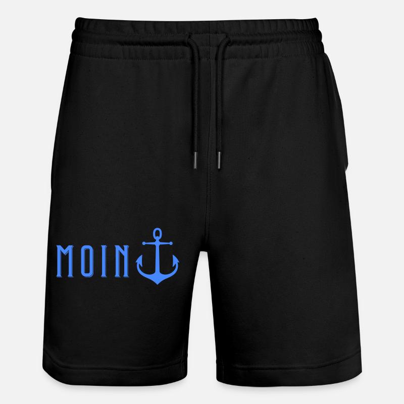 Moin avec Anker - Short de jogging bio TRAINER Stanley/Stella unisexe - noir