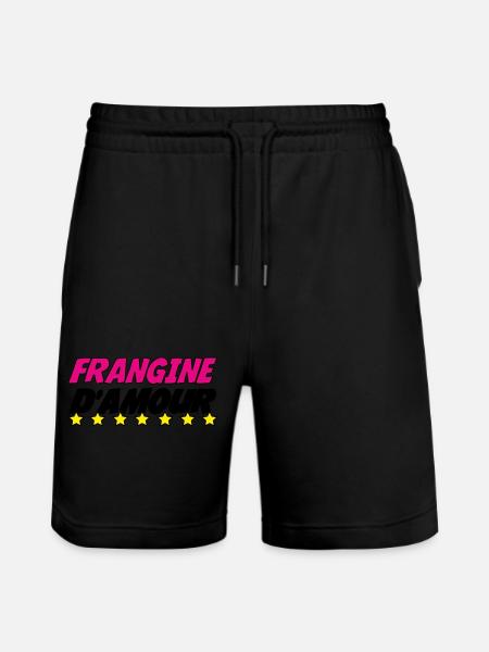 LIEBE SCHWESTER - Stanley/Stella Unisex Bio Joggingshorts Trainer - Schwarz