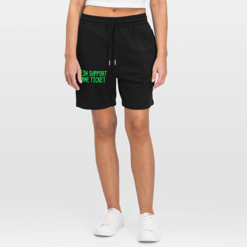 Systemadministrator Admin Spruch Computer Stanley/Stella Unisex Bio Joggingshorts Trainer 