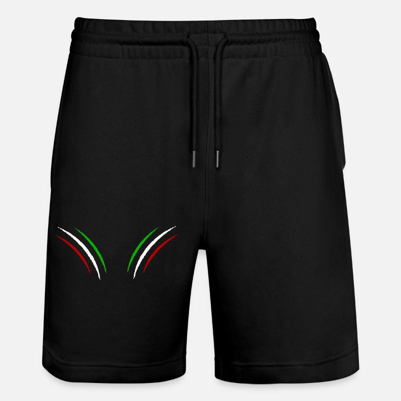 Claws Italy 2 - Stanley/Stella Trainer Unisex Organic Jogging Shorts - black