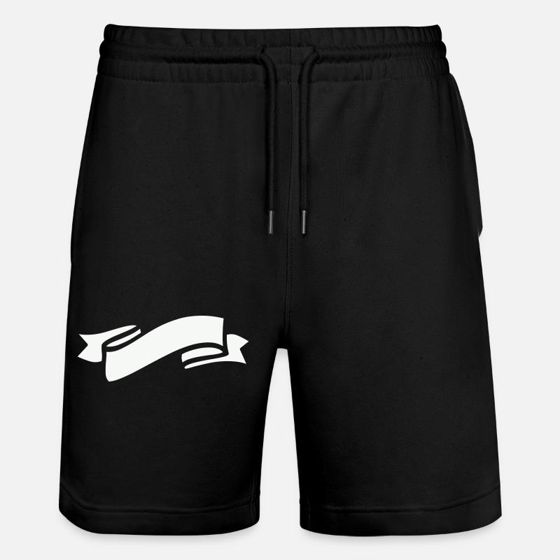 Symbole de banderole - Short de jogging bio TRAINER Stanley/Stella unisexe - noir