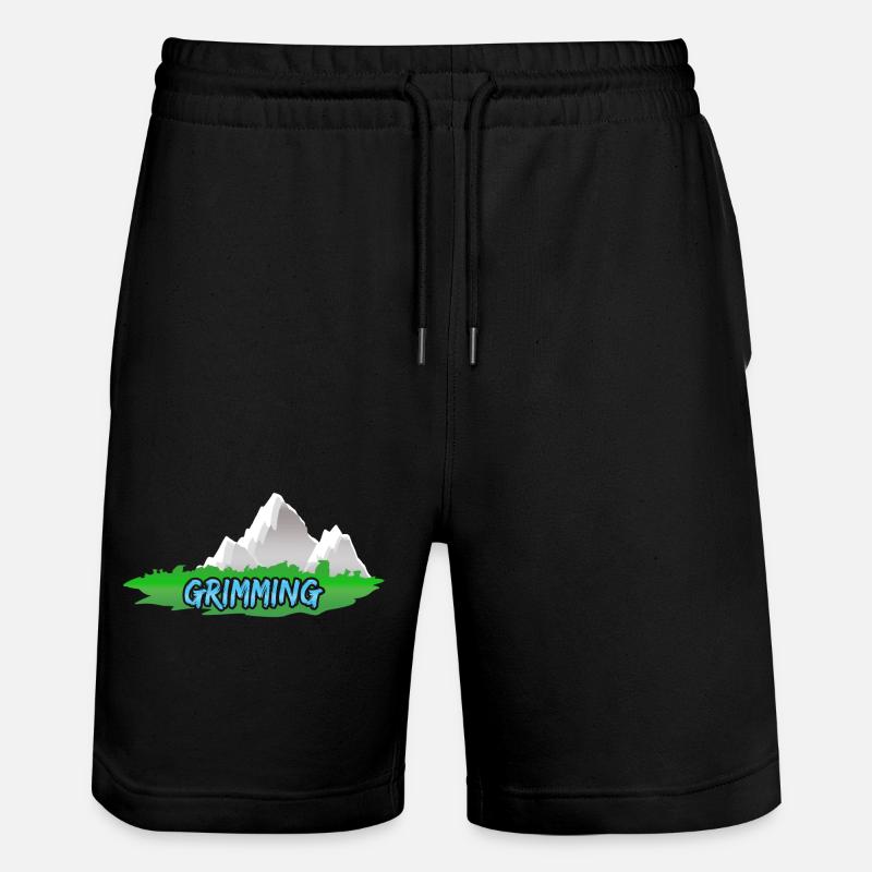Grimming Grimming - Short de jogging bio TRAINER Stanley/Stella unisexe - noir
