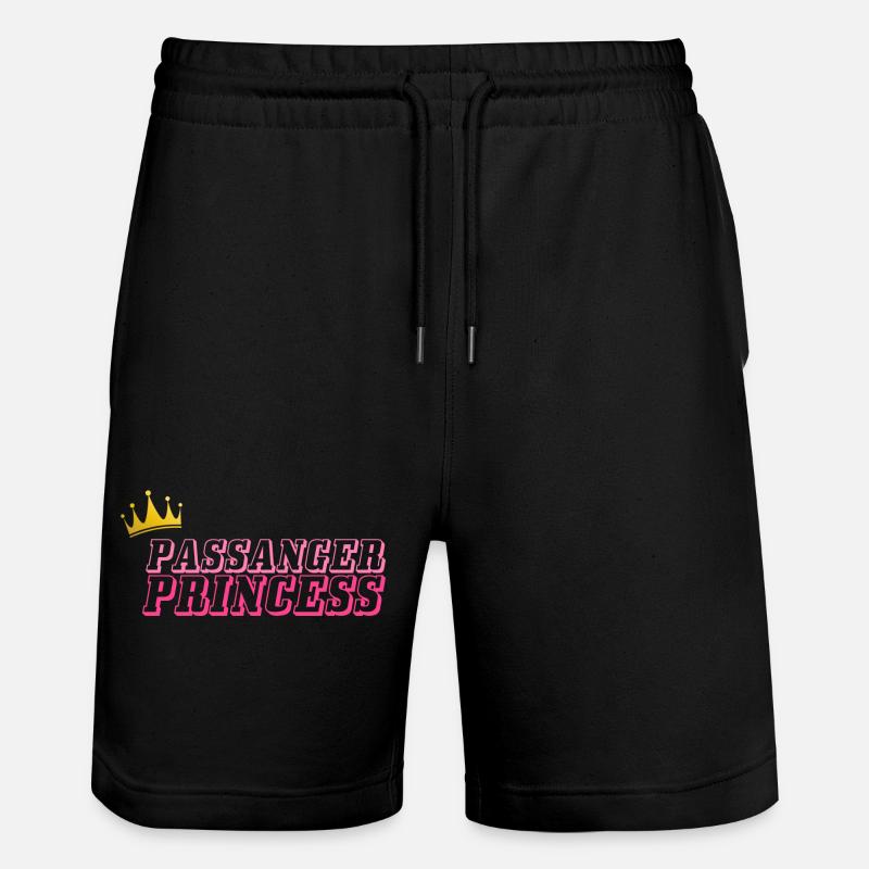 Princesse passagère - Short de jogging bio TRAINER Stanley/Stella unisexe - noir