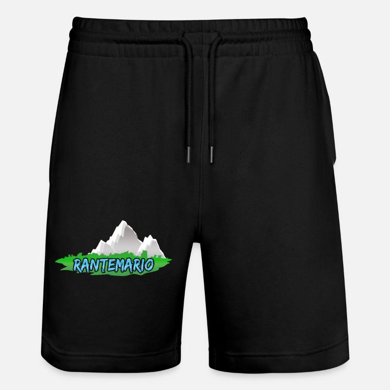 Rantemario Rantemario - Stanley/Stella Trainer Unisex Organic Jogging Shorts - black