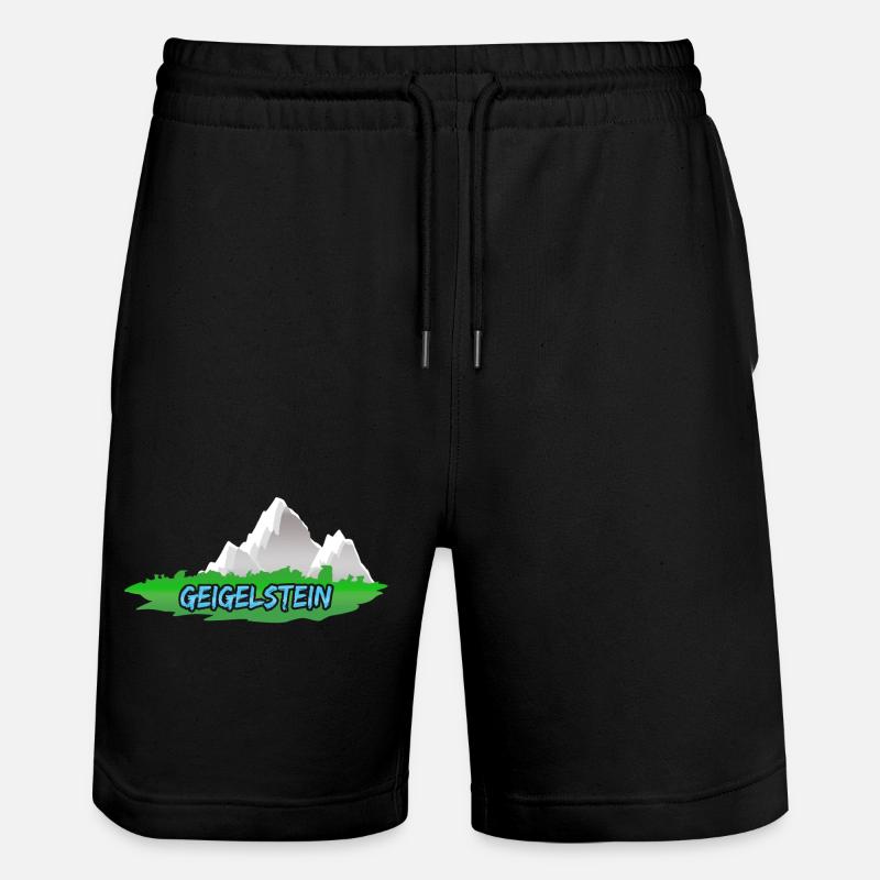 Geigelstein - Short de jogging bio TRAINER Stanley/Stella unisexe - noir